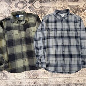 Men's Flannel Shirt Bundle - Size Large